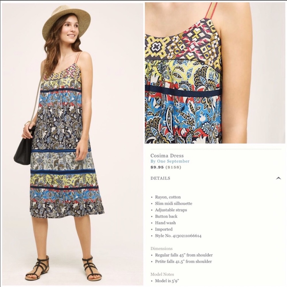 Cosima Dress by One September